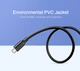 Кабель Ugreen US289 USB 2.0 to Micro Cable Nickel Plating 2A 3 м Black (UGR-60827) - изображение 6