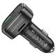 FM - трансмітер BOROFONE BC43 Flash with Bluetooth QC3.0 Black - зображення 4