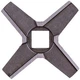 Ніж для м'ясорубки Zelmer 00755469 NR8 86.3107 D=54mm s=9mm Отвір=10x10mm - зображення 4