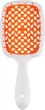 Щетка для волос Janeke Superbrush белая с оранжевым - изображение 1