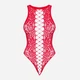 Body erotyczne Obsessive B120 S/M/L Czerwone (5901688226575) - obraz 5