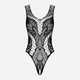 Body erotyczne Obsessive B138 S/M/L Czarny (5901688239902) - obraz 5