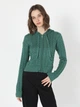 Кардиган вязаный женский Colin's CL1060711GRN M Green (8683197344748) - изображение 3