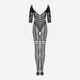 Kombinezon erotyczny Obsessive G329 S/M/L Czarny (5901688239438) - obraz 4