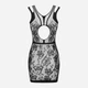Sukienka erotyczna Obsessive D239 S/M/L Black (5901688252093) - obraz 5