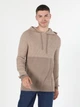 Худи мужское Colin's CL1056919BME S Beige Melange (8683197339171) - изображение 3