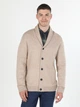 Кардиган мужской Colin's CL1059692MBM S Minky Brown Melange (8683197339355) - изображение 1