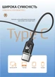 Дротові навушники USB Type-C з мікрофоном (1.2м) вакуумні гарнітура тайп си для телефону SomicTone C3 Black - зображення 6