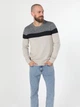 Джемпер мужской Colin's CL1059922BME S Beige Melange (5940000442026) - изображение 3
