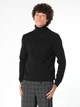 Свитер теплый зимний мужской Colin's CL1061121BLK S Черный (8683197440693) - изображение 3