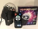 Светодиодный диско-шар LED Party Light цветомузыка DMX-512 с пультом управления в комплекте - изображение 2