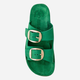 Klapki damskie skórzane Fantasy Sandals Despoina S310 36 Zielone (5207200163206) - obraz 3