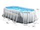 Бассейн каркасный Intex 503 x 274 x 122 см (5 678 л/ч, лестница, тент, подстилка) насос-фильтр, скиммер 26796 NP - изображение 10