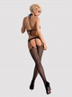 Kombinezon erotyczny Obsessive N108 S/M/L Czarny (5901688202661) - obraz 4