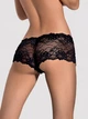 Еротичні трусики-шорти Obsessive Idillia S/M Чорні (5900308558980) - зображення 2