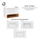 Тумба подвесная Qtap Robin 800х580х500 WHITE/WHITISH OAK QT1374TPВ8001NWWO - изображение 10
