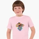Детская футболка Щенячий патруль (PAW Patrol) (25186-1607) 146-152 см Хлопок Розовый - изображение 1