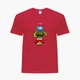 Детская футболка Амонг Ас Бравл Старс Спайк (Among Us Brawl Stars Spike) (25186-2599) 134-140 см Хлопок Красный - изображение 4