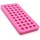 Силиконовая форма для льда CUMENSS B-1012 Pink 40 ячеек гнущаяся для быстрого замораживания (OPT-1991) - изображение 1