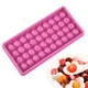Силиконовая форма для льда CUMENSS B-1012 Pink 40 ячеек гнущаяся для быстрого замораживания (OPT-1991) - изображение 6