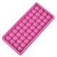 Силиконовая форма для льда CUMENSS B-1012 Pink 40 ячеек гнущаяся для быстрого замораживания (OPT-1991) - изображение 8
