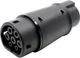 Адаптер перехідник Type 1 - Type 2 Psheko Mennekes IEC 62196-2 – J1772 Чорний (PH050568) - зображення 1