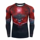 Костюм спортивный компресионный мужской Red Snake красно-серый M - изображение 5