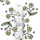 Дезодорант Bilou Spring Meadow (ландыш и жасмин с тонкой нотой персика и смородины) 150 мл - изображение 1