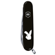 Ніж Victorinox Spartan Zodiac Black "Бойовий Кролик" (1.3603.3_Z2020u) - зображення 4