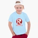 Детская футболка для мальчиков Роблокс (Roblox) (25186-1708-34) 134-140 см Хлопок Голубой - изображение 3