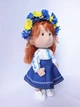 Интерьерная текстильная кукла ручной работы Анита Hand Made - изображение 3