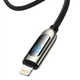 Кабель Baseus Display Fast Charging Type-C to IP 20W 2М Чорний (CATLSK-A01) - зображення 2