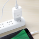 Мережевий зарядний пристрій Hoco C72A + кабель Micro USB Glorious Single Port Charger 1USB 2.1A White - зображення 7