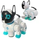 Музыкальная интерактивная собака Defa Toys 8201A L с подсветкой Голубой 20 см (8201A BLUE-RT) - изображение 1