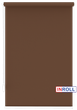 Ролета тканевая INROLL Есо-Mini Plus 67,5х165 см Len Коричневый 2106 - изображение 3