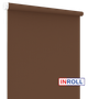 Ролета тканевая INROLL Есо-Mini Plus 67,5х165 см Len Коричневый 2106 - изображение 1