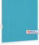 Ролета тканевая INROLL Есо-Mini Plus 105х165 см Len Голубая лагуна 7430 - изображение 4