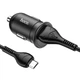 Автомобильное зарядное (АЗУ) Hoco Z43 QC3.0 (1USB/18W) + MicroUSB Черный - изображение 5