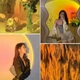 Светодиодная лампа для селфи с эффектом заката sunset Lamp круглая проекционная лампа 16 см - изображение 5