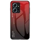 Защитный чехол Deexe Gradient Color для Xiaomi Redmi Note 12 - Black / Red - изображение 1