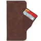 Чохол-книжка з кишеньками Deexe Wallet Stand для Infinix Hot 50 - Brown - зображення 5