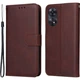 Чохол Deexe Classic Wallet для OPPO Reno 8T - Brown - зображення 1