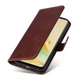 Чохол Deexe Classic Wallet для OPPO Reno 8T - Brown - зображення 5