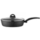 Сковорода Ardesto Gemini Gourmet Viareggio с крышкой 28 см, черный, алюминий AR1928GDL - изображение 1