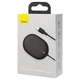 Бездротова зарядка Baseus Light Magnetic Wireless Charger (WXQJ-01) Black - зображення 6
