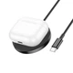 Бездротова зарядка Hoco CW41 Delight 3-in-1 magnetic wireless fast charger Black - зображення 3
