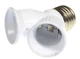 Патрон - переходник LEMANSO с E27 в E27+E27/LM122 - изображение 3