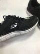 Кроссовки Skechers, Memory Foam, размер: 42 (стелька 27 см), черные с белым - изображение 4