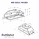Вытяжка полновстраиваемая Minola HBI 52022 BL 700 LED - изображение 10