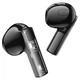 Бездротові навушники Borofone BW23 Crystal bean (TWS, Bluetooth 5.3, LED індикатор, зарядний чохол, прозорий корпус) - Чорний - зображення 2